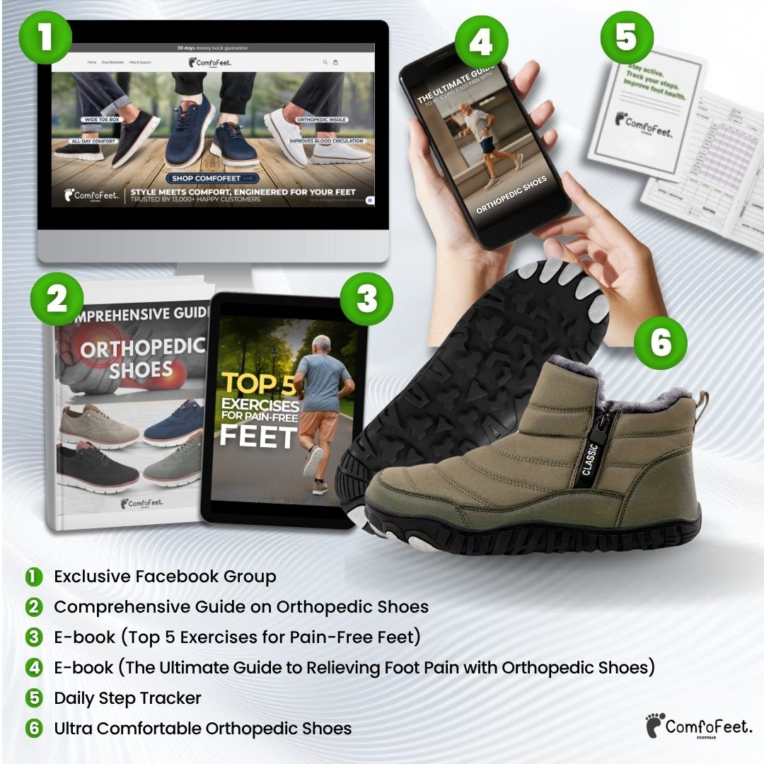 Max Cold – Ergonomic & Supportive Wide Toe Box Shoes (Unisex)