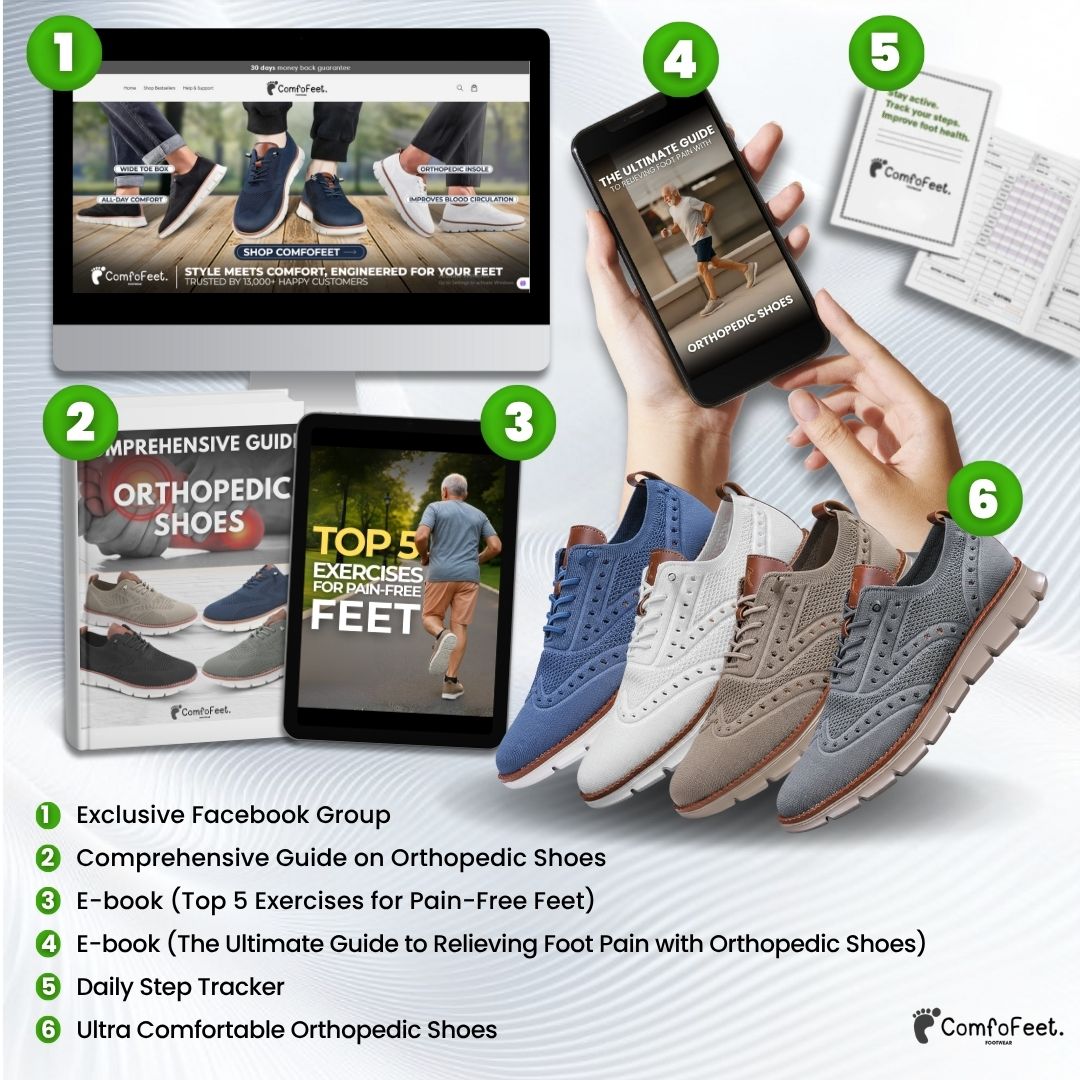 ComfyWalk – Healthy and Supportive Walking Shoes