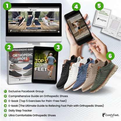 ComfyWalk+ – Healthy and Supportive Walking Shoes
